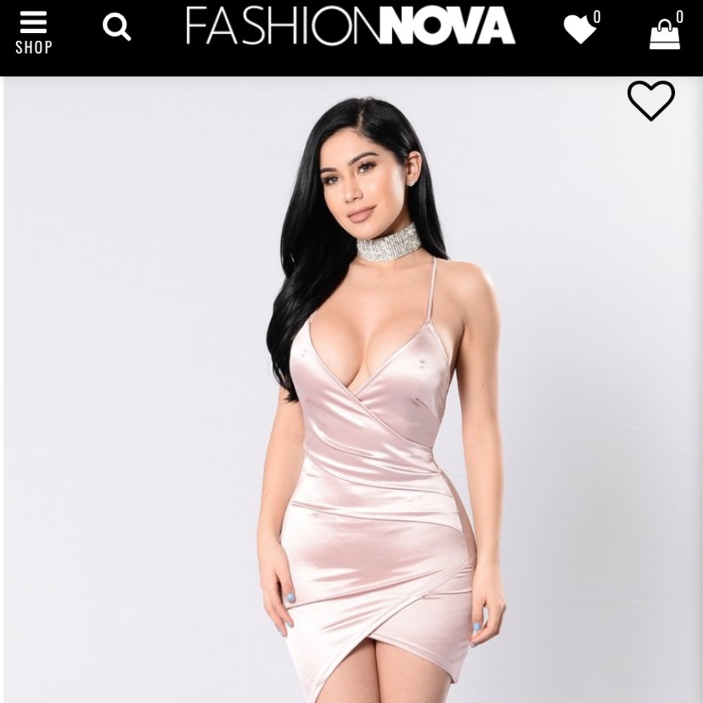 Starlight Beauty Dress- Blush (Rose gold color)